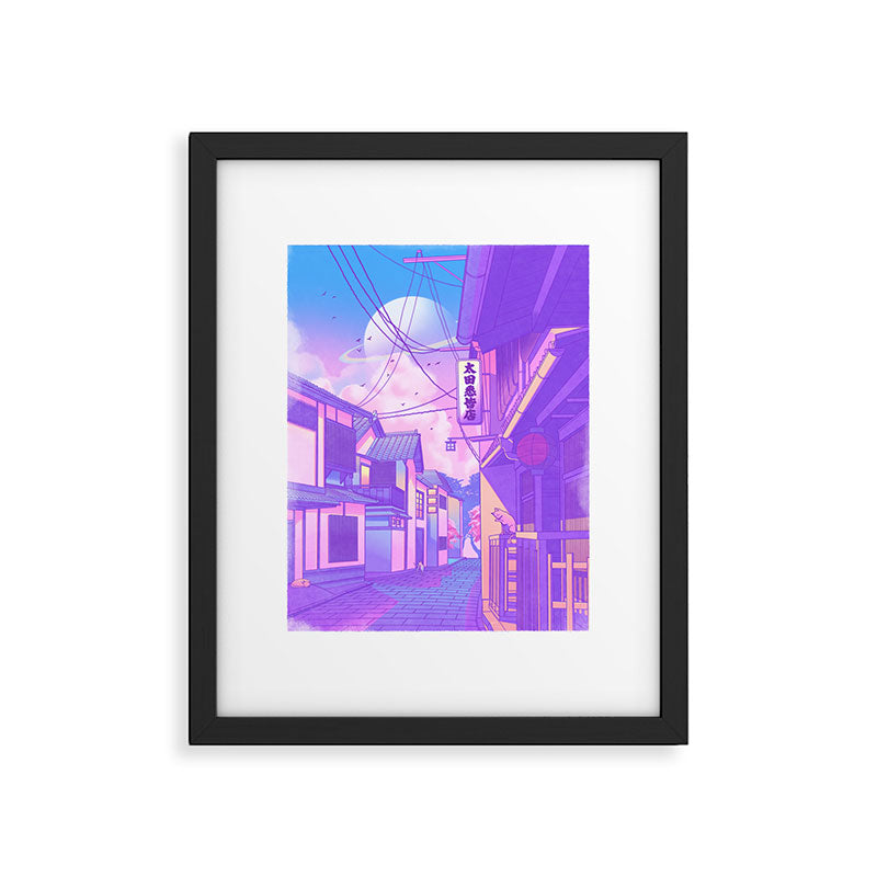 City Pop Kyoto Framed Art Print Gallery Image 5