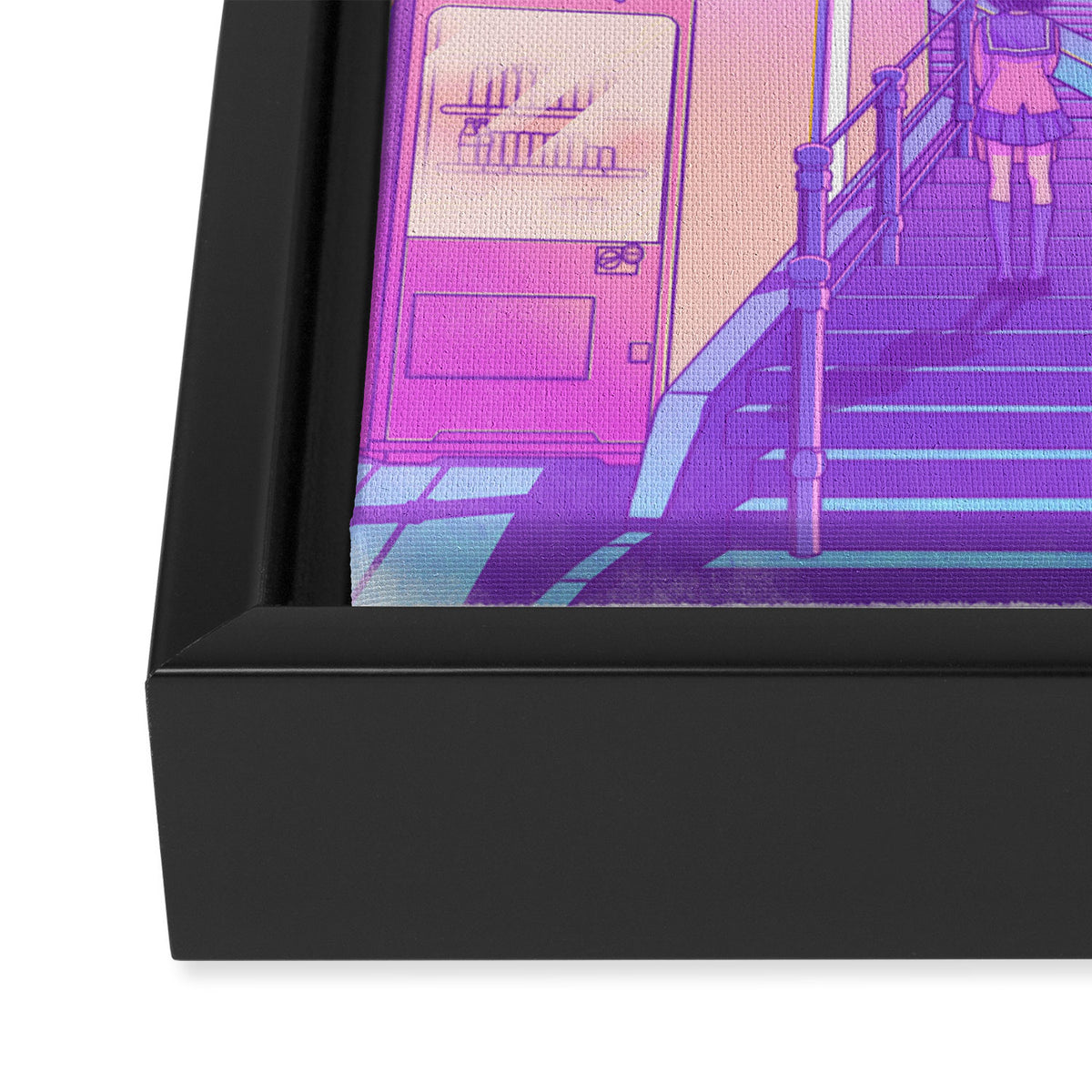 City Pop Tokyo Framed Canvas Print Gallery Image 3