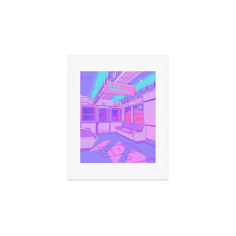 Dream City Art Print Gallery Image 1