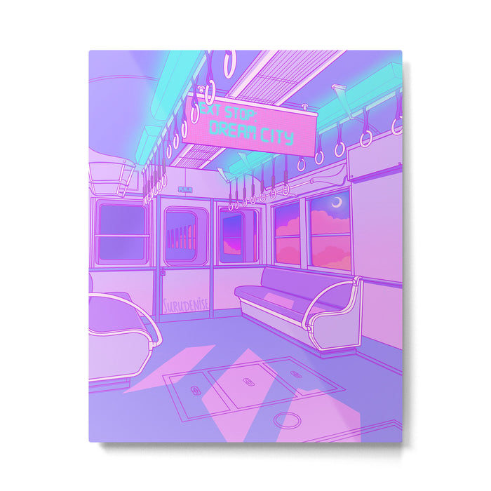 Dream City Metal Print Gallery Image 1
