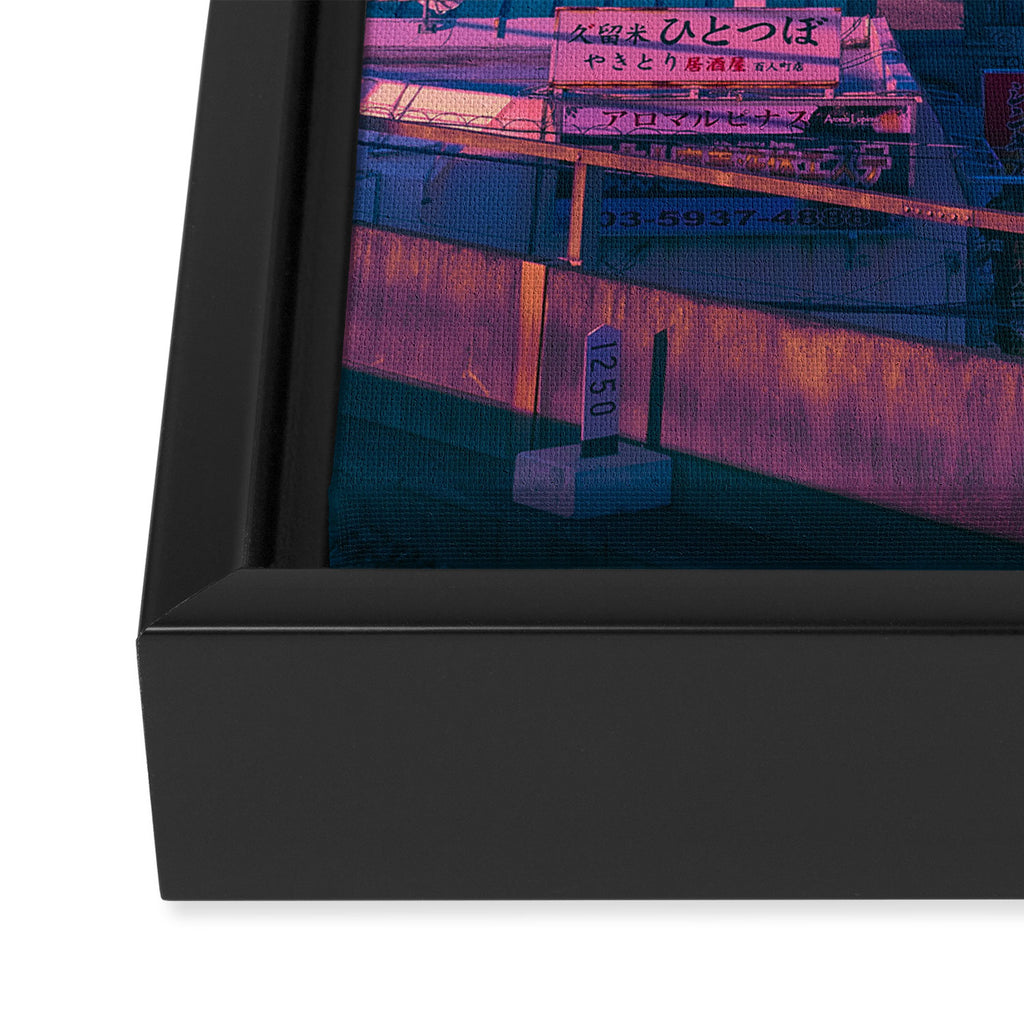 Early Morning Tokyo Framed Canvas Print Gallery Image 3