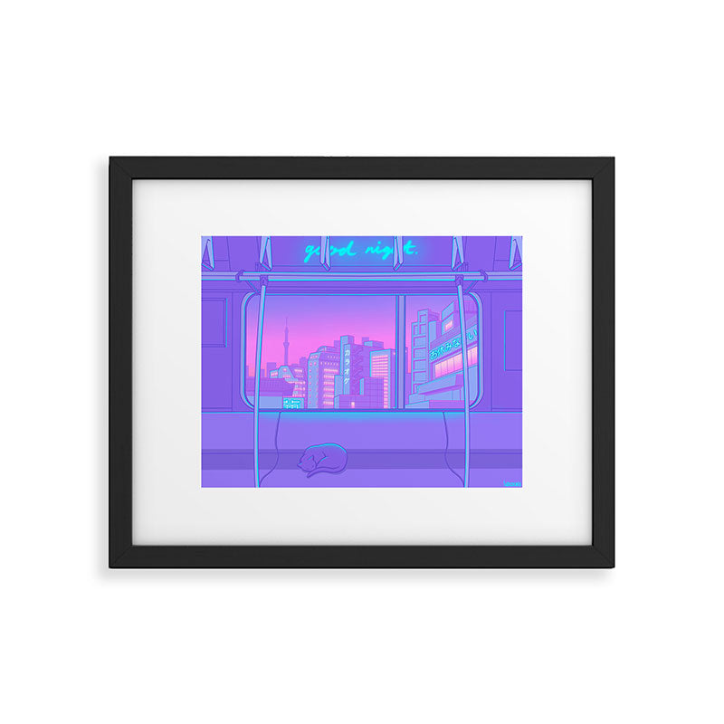 Good Night Framed Art Print Gallery Image 5