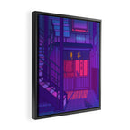 Lonely Nights Framed Canvas Print Gallery Image 2