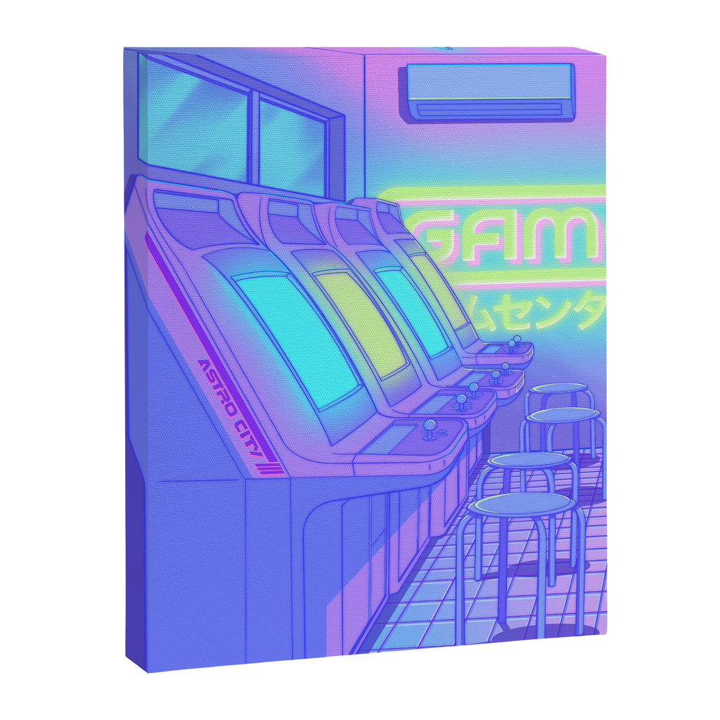 Midnight Arcade Canvas Print Gallery Image 6