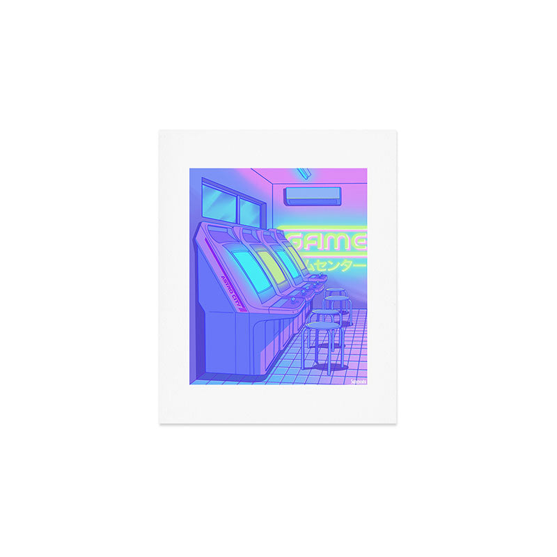 Midnight Arcade Art Print Gallery Image 1
