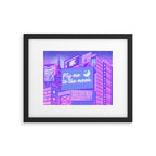 Moon City Framed Art Print Gallery Image 5