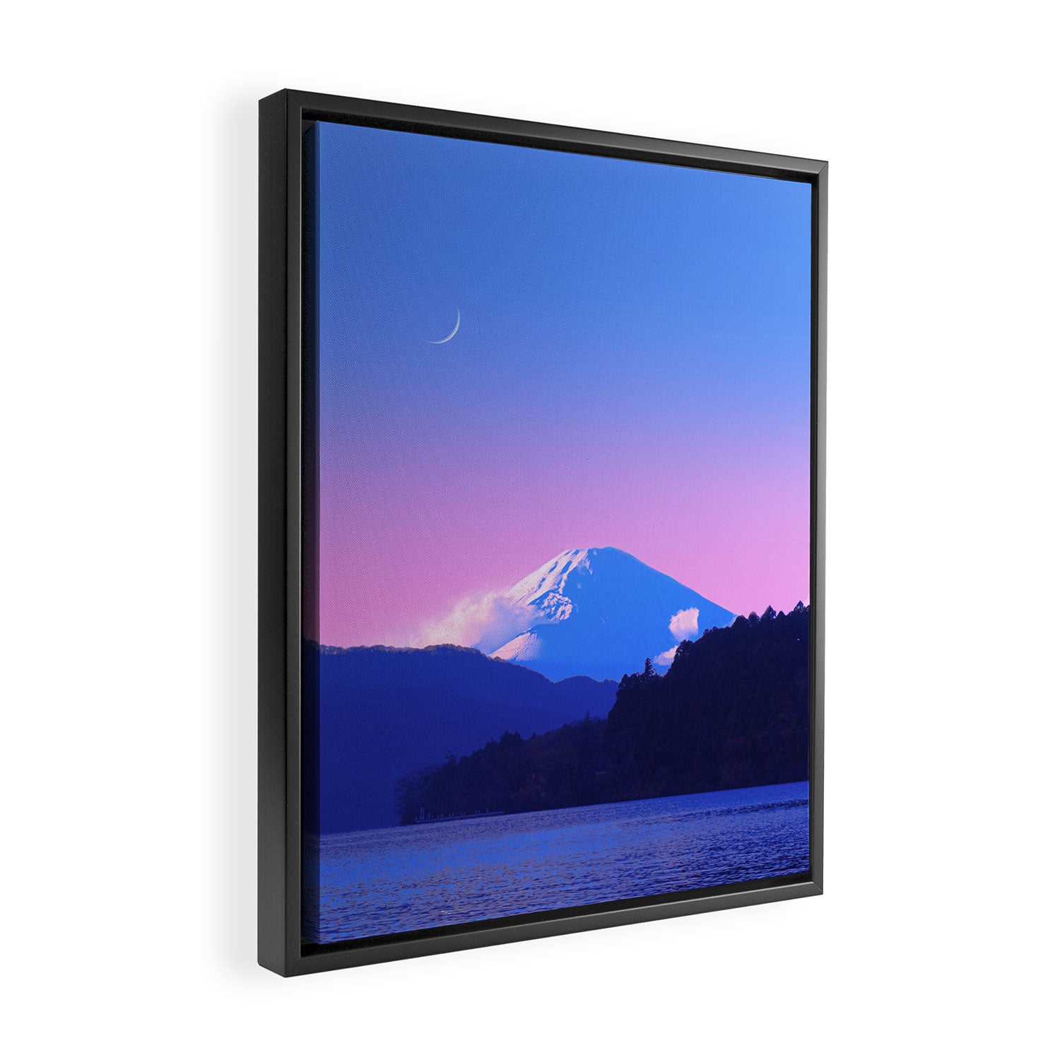 Mount Fuji Sunrise Framed Canvas Print Gallery Image 2