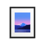Mount Fuji Sunrise Framed Art Print Gallery Image 5