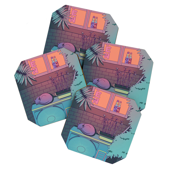 Ramune Cat Coaster Gallery Image 1