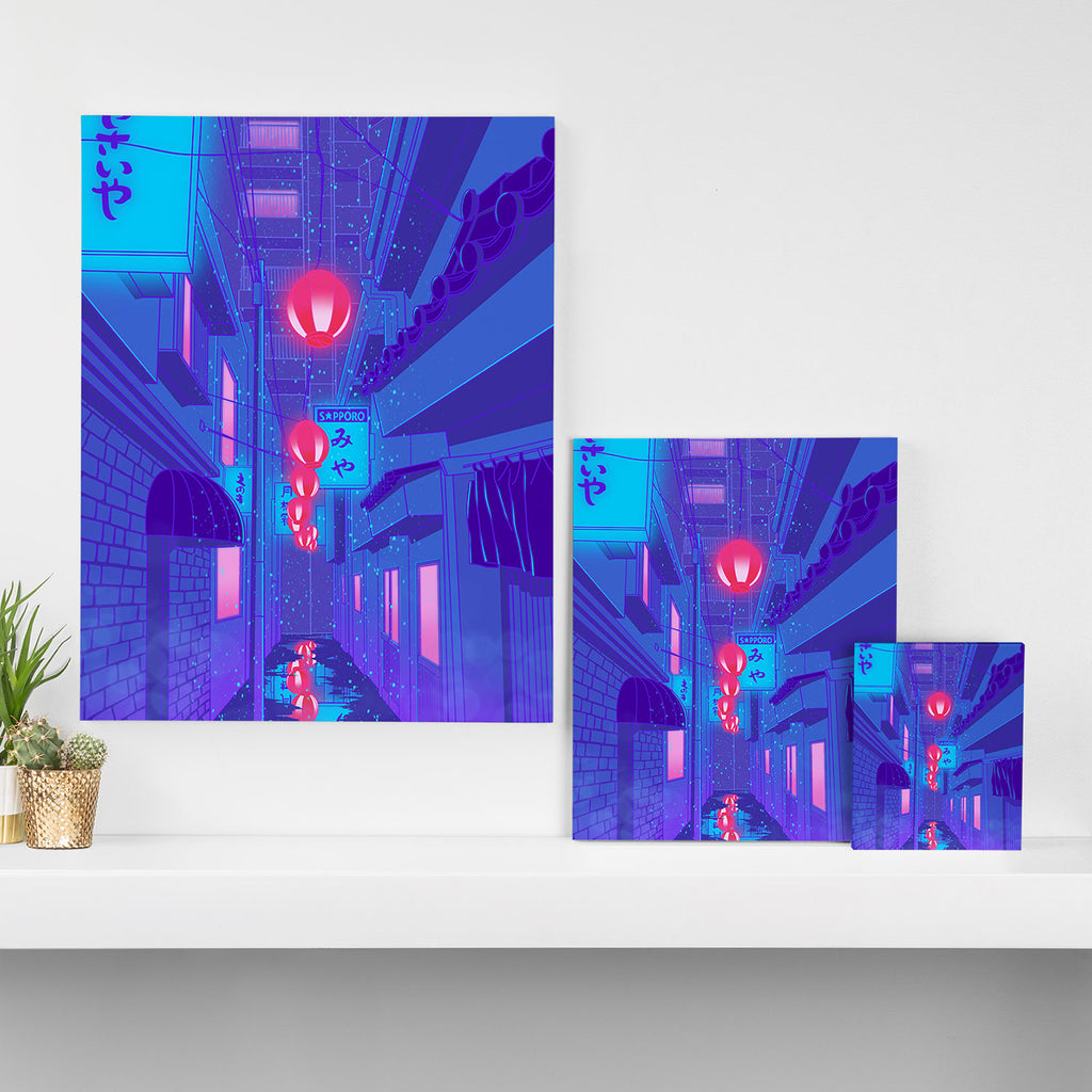 Shibuya Nights Canvas Print Gallery Image 3