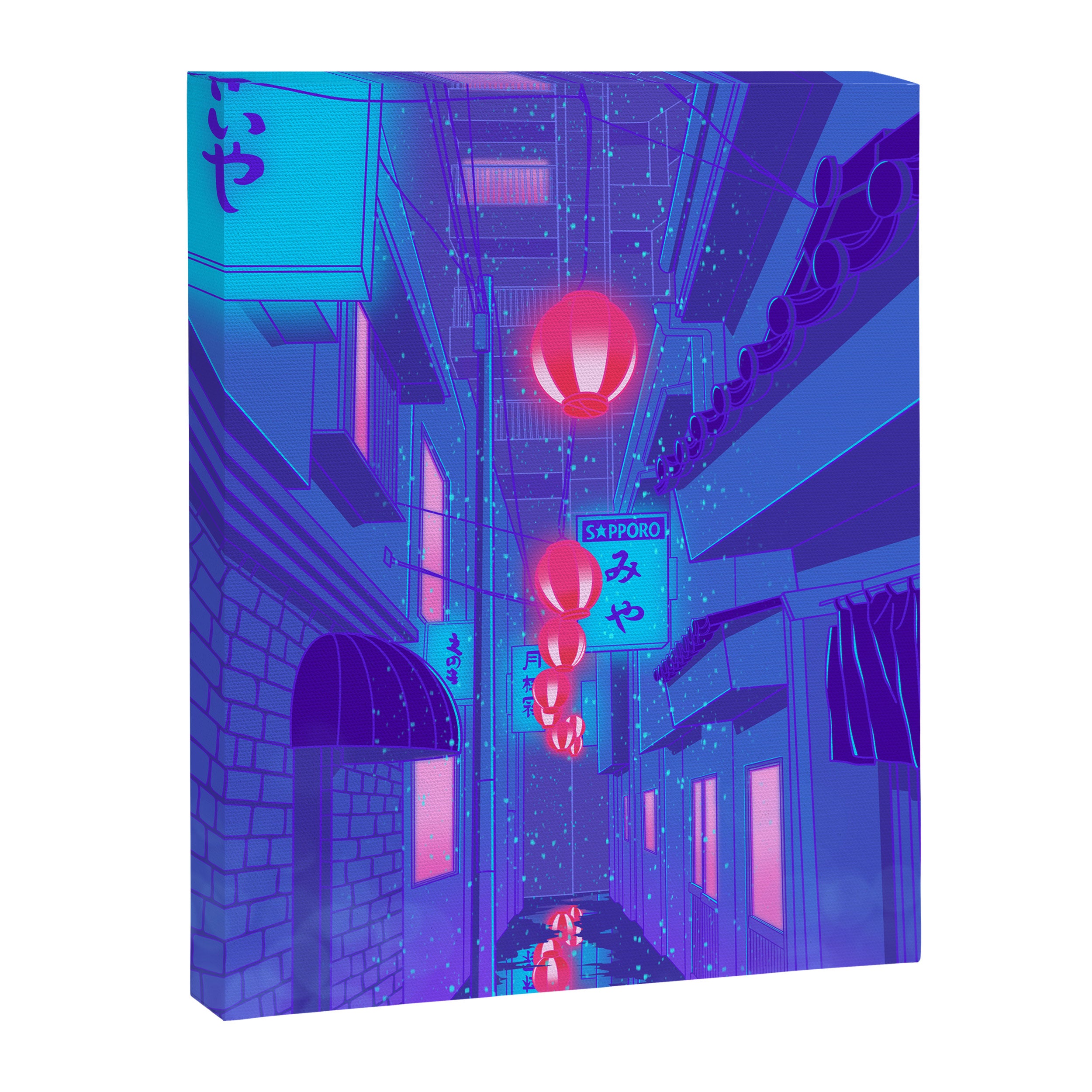 Shibuya Nights Canvas Print Gallery Image 3