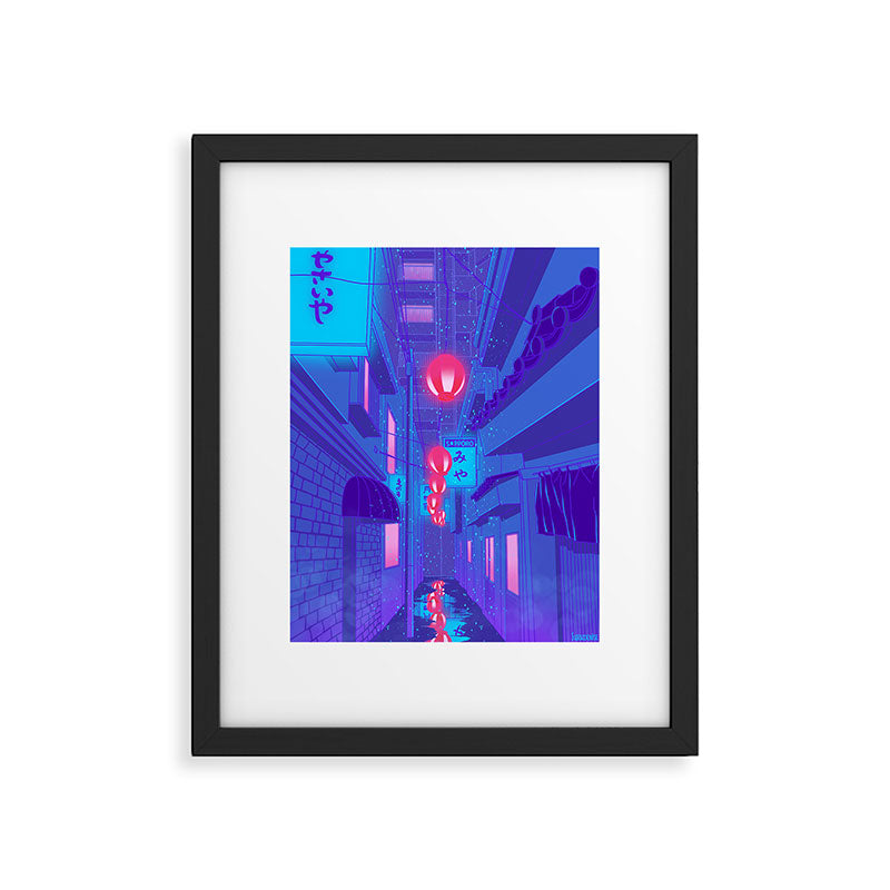 Shibuya Nights Framed Art Print Gallery Image 5