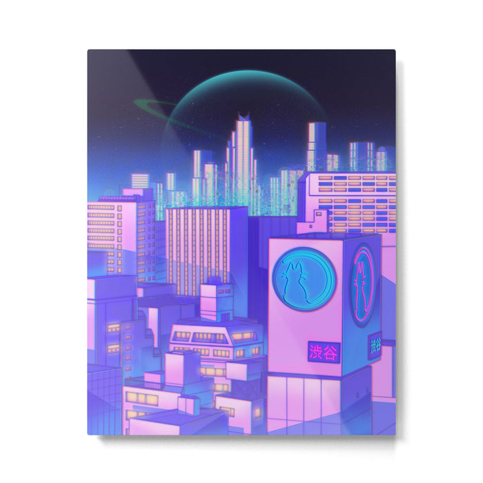 Space Shibuya Metal Print Gallery Image 1