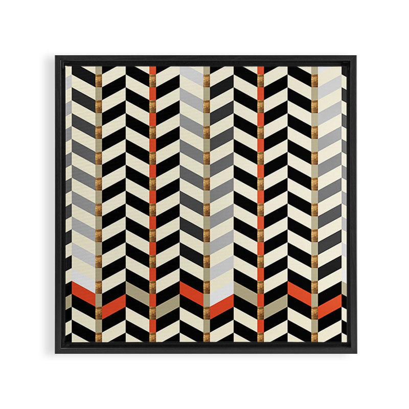Geometric#29 Framed Canvas Print Gallery Image 3