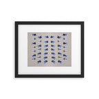 Beach Umbrellas Framed Art Print Gallery Image 5