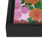 Darling Dahlias  Framed Canvas Print Gallery Image 3