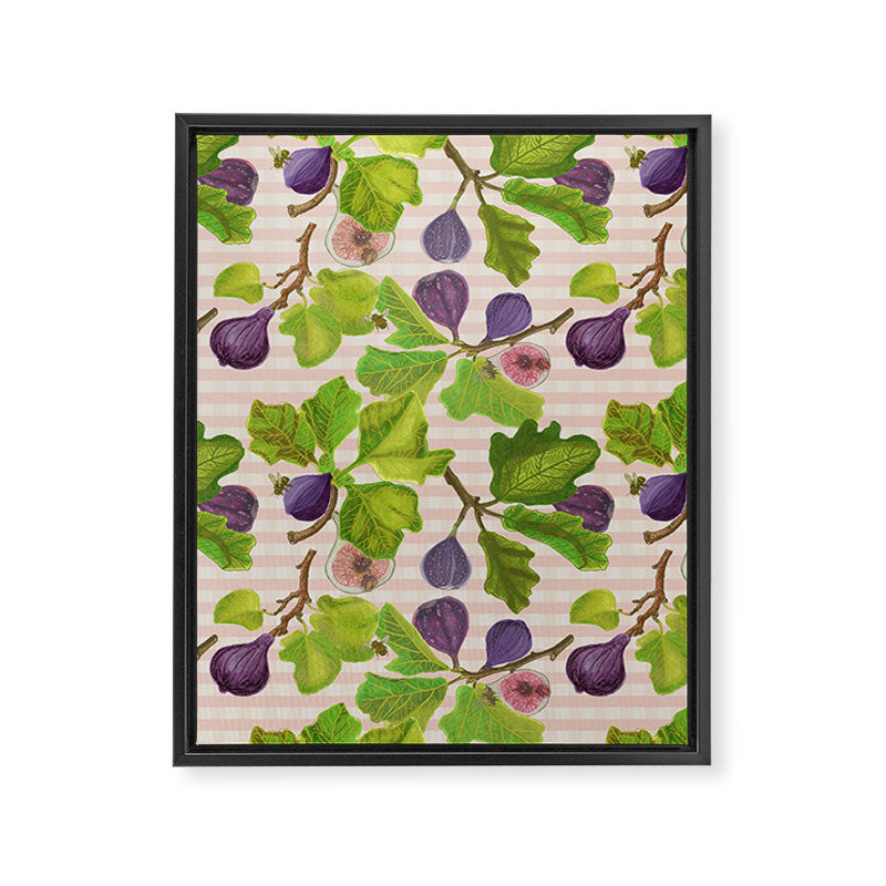 Fig Branches Framed Canvas Print Gallery Image 8