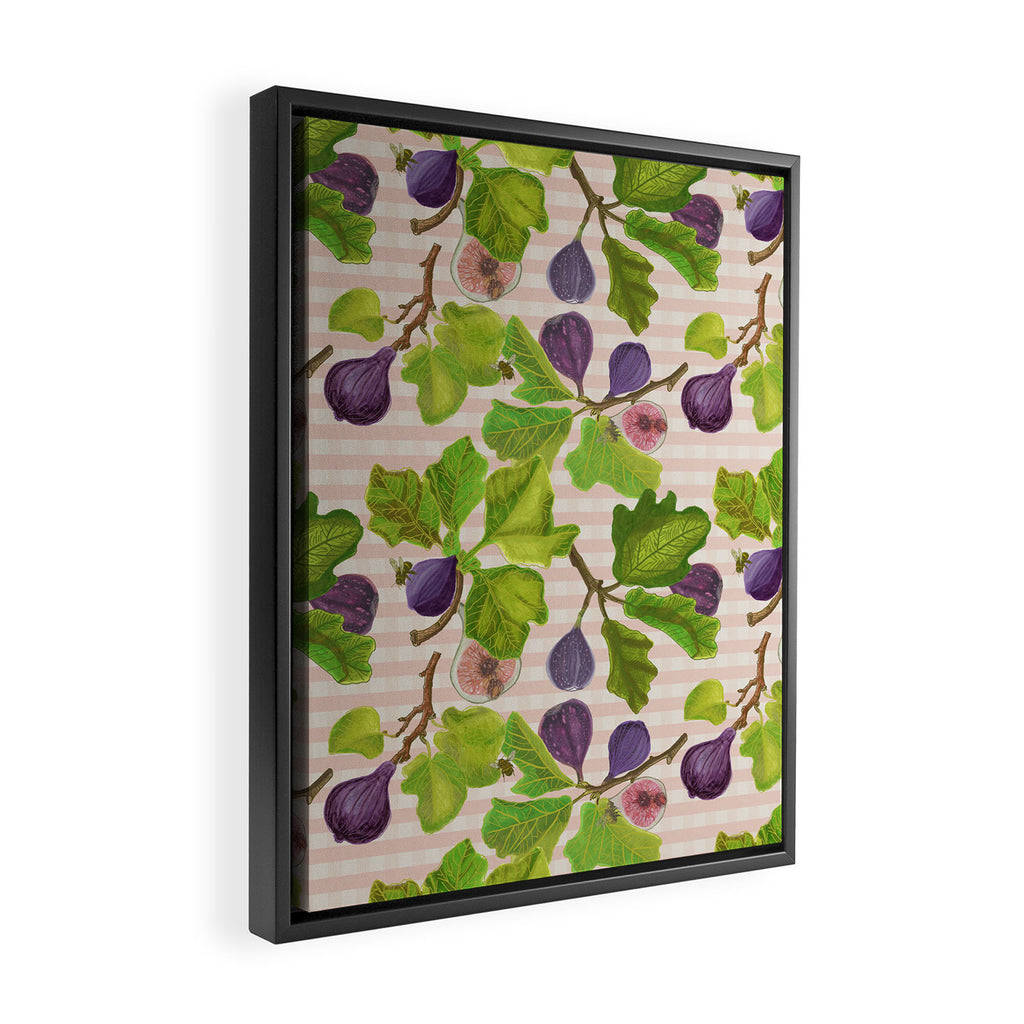 Fig Branches Framed Canvas Print Gallery Image 2