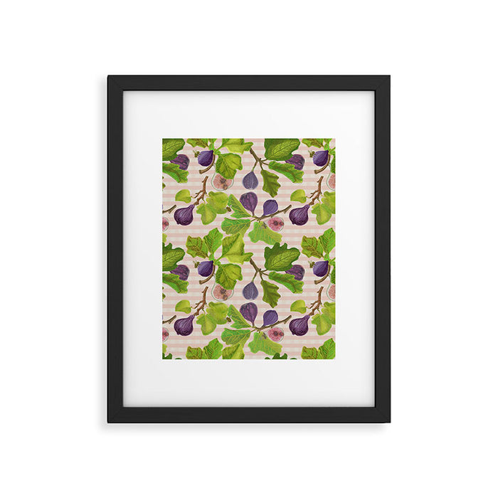 Fig Branches Framed Art Print Gallery Image 1