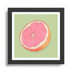 Grapefruit Framed Art Print Gallery Image 1
