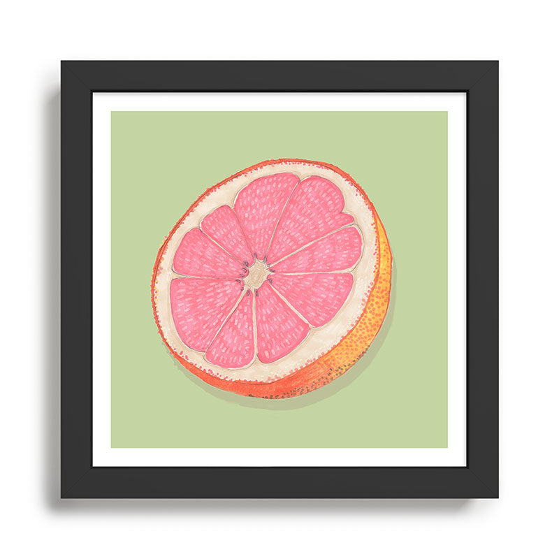 Grapefruit Framed Art Print Gallery Image 1