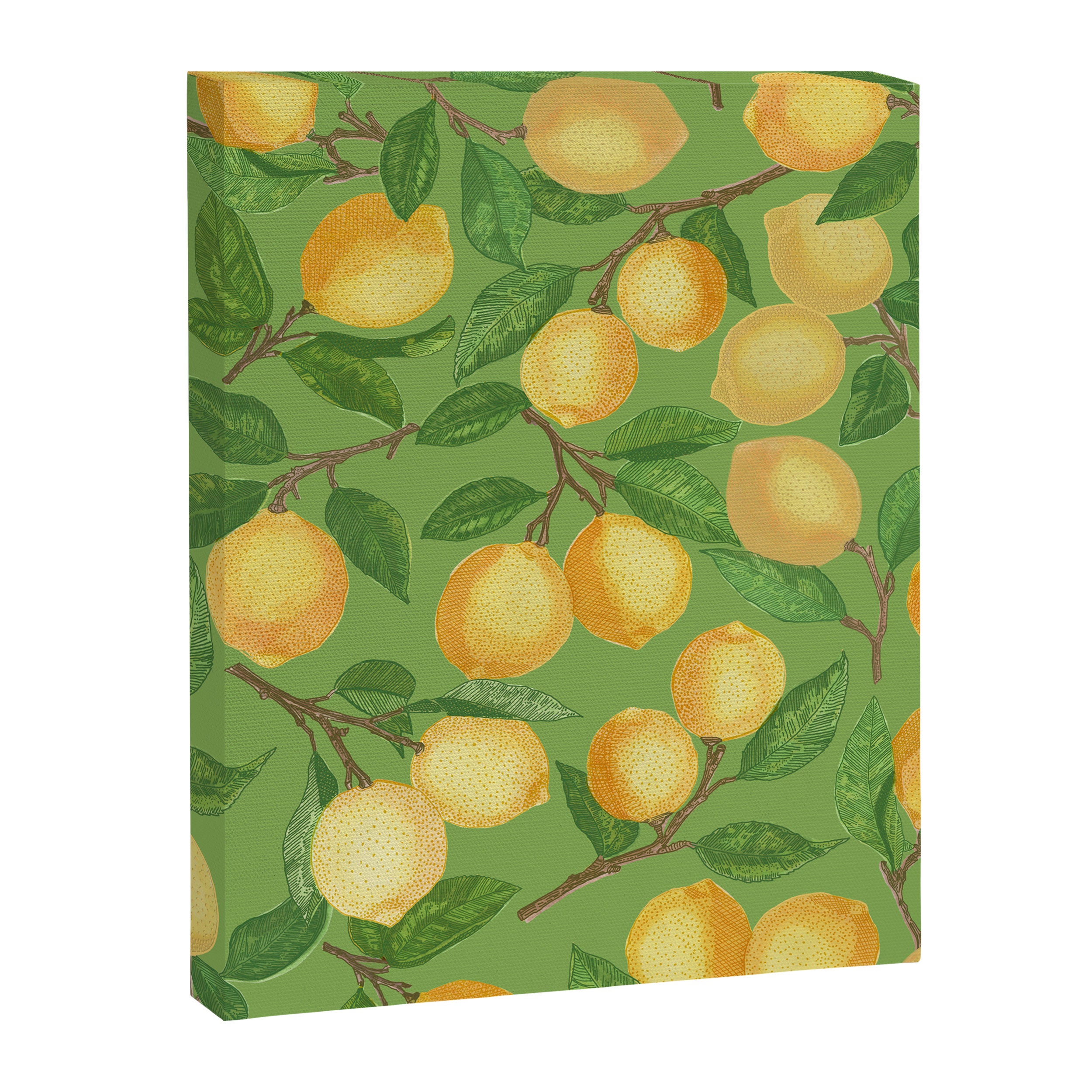 Lemonade on Green Canvas Print Gallery Image 8
