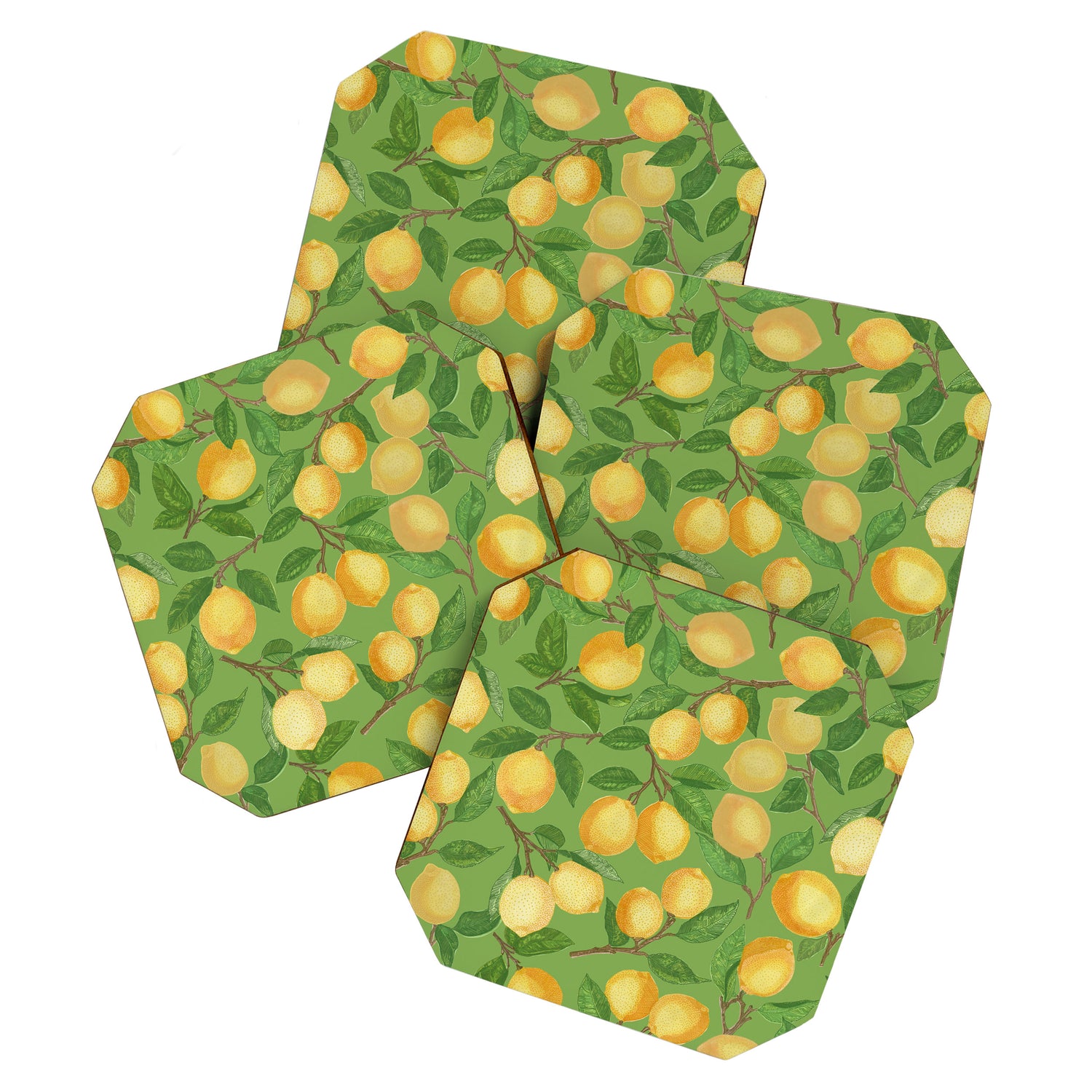 Lemonade on Green Coaster Gallery Image 1