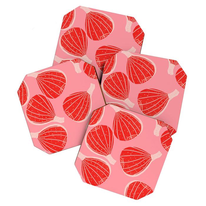 Pink Figs Coaster Gallery Image 1