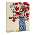 Red Flowers in Vase Canvas Print Gallery Image 8