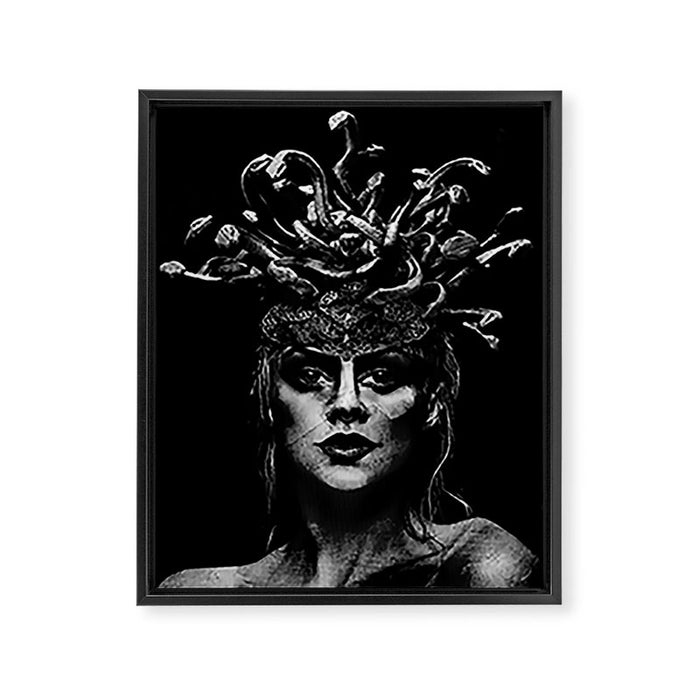 Medusa Framed Canvas Print Gallery Image 1
