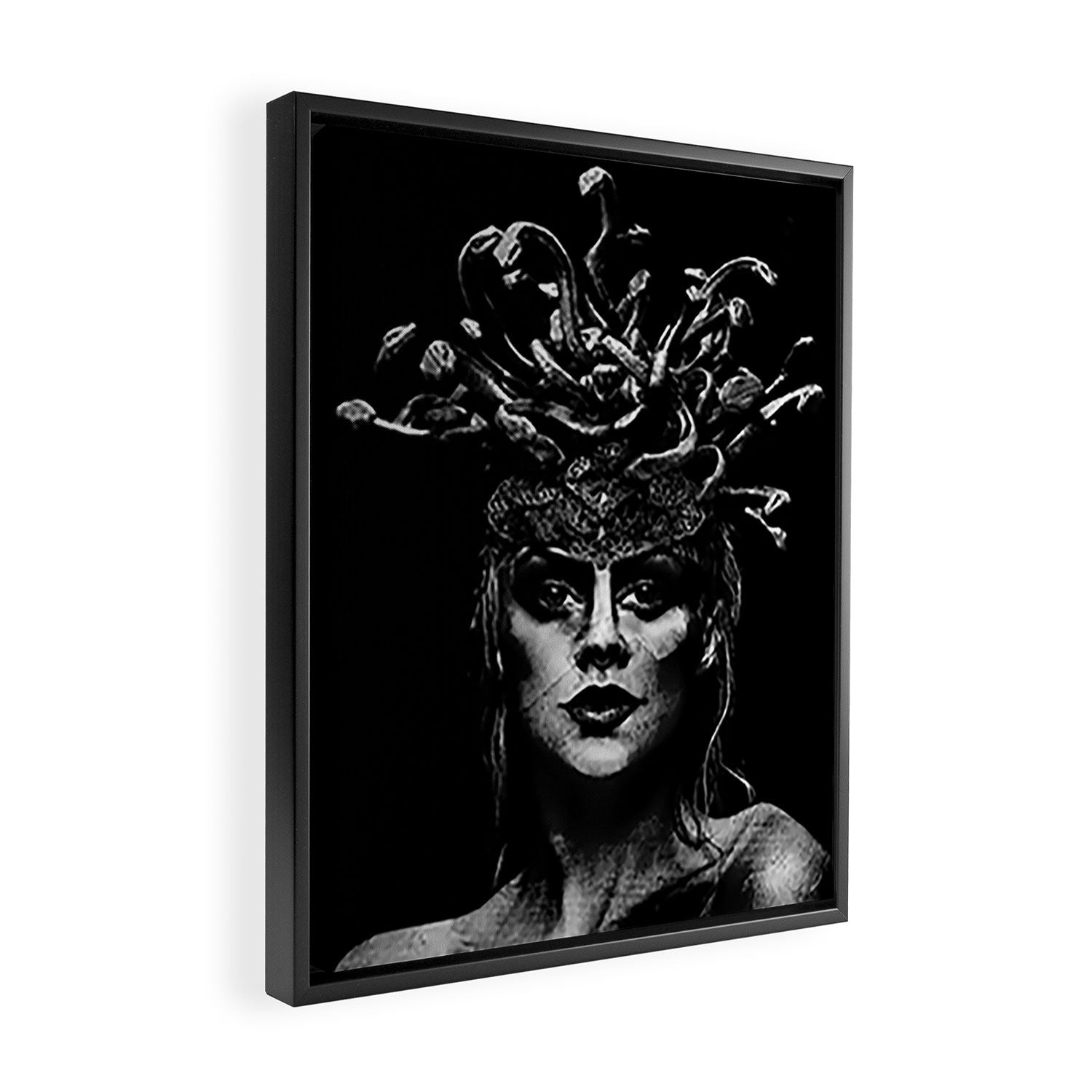 Medusa Framed Canvas Print Gallery Image 2