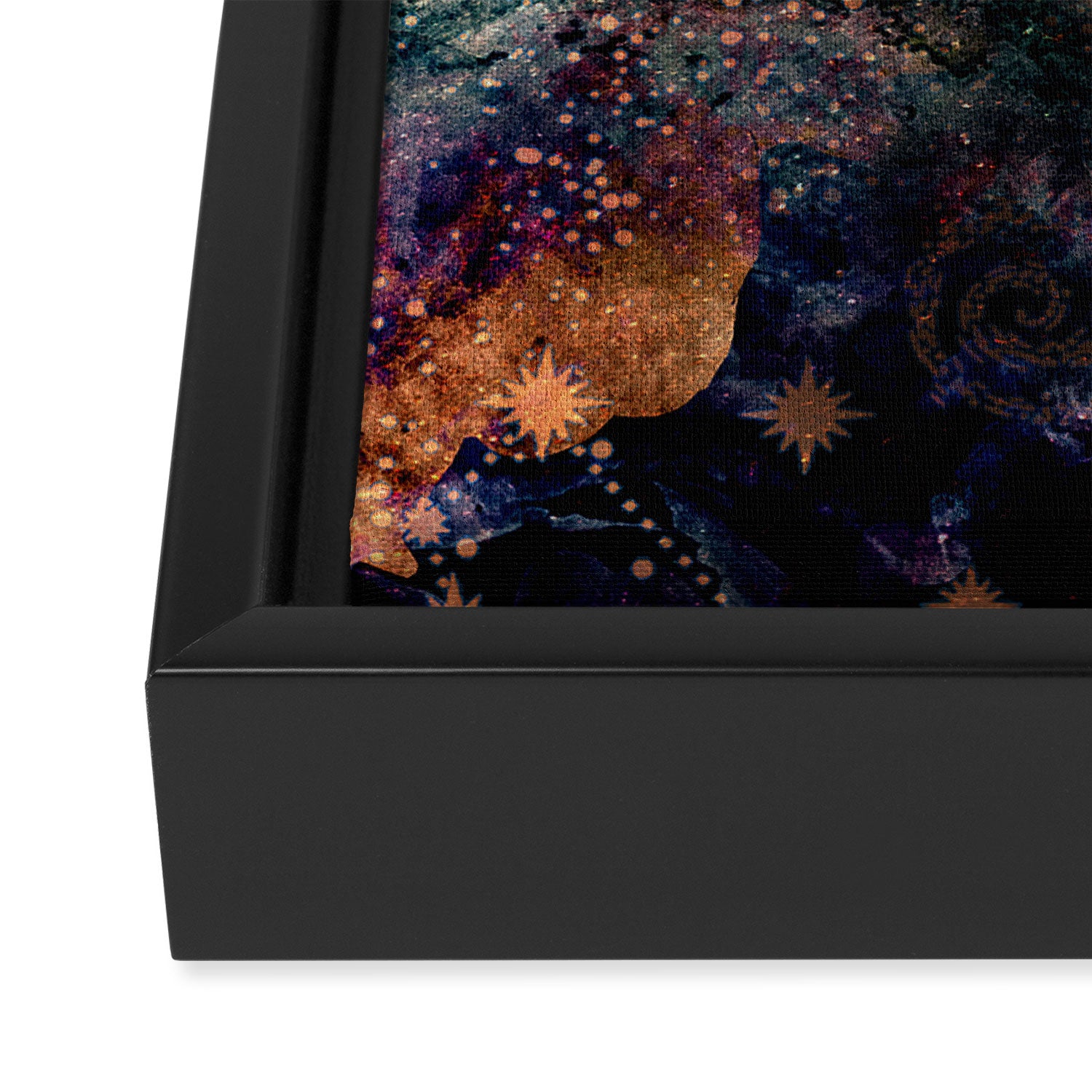 New Moon Framed Canvas Print Gallery Image 3