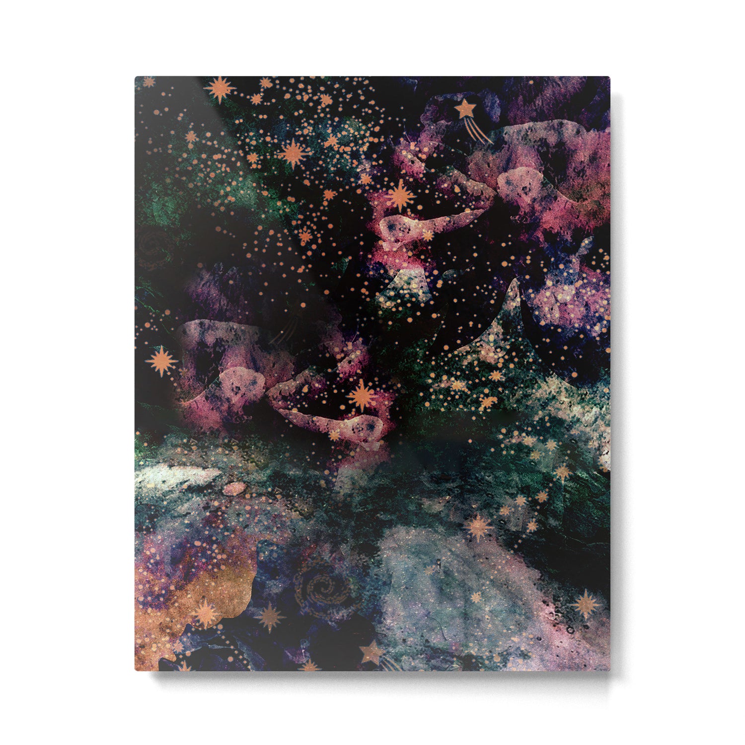 New Moon Metal Print Gallery Image 6