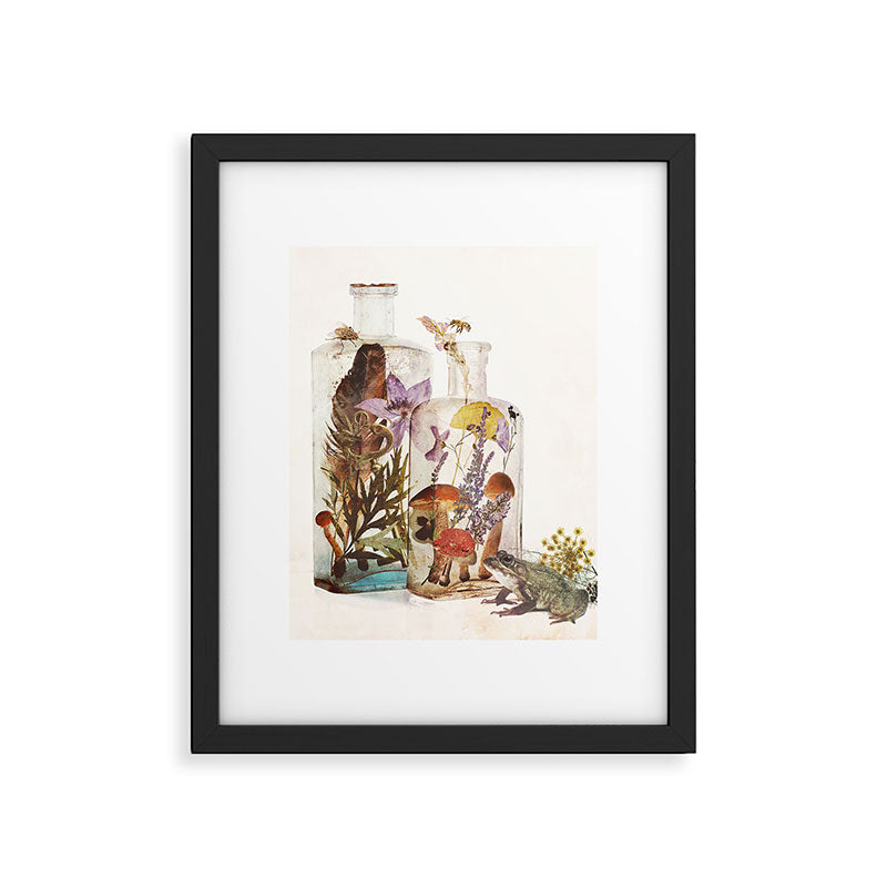 WITCH BOTTLES Framed Art Print Gallery Image 5