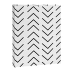 Mudcloth Black and White Canvas Print Gallery Image 3