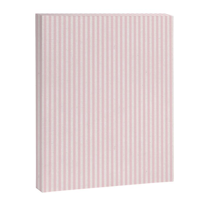 Pink Striped Pattern Canvas Print Gallery Image 1