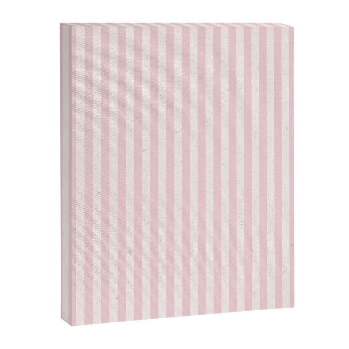 Pink Stripes Canvas Print Gallery Image 1