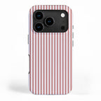 Candy cane stripe pattern iPhone Case Gallery Image 1
