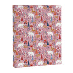 Colorful Scandinavian festive holiday animals Canvas Print Gallery Image 8