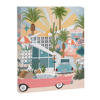 Retro Palm Springs Canvas Print Gallery Image 6