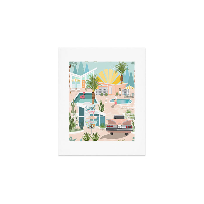 Retro Palm Springs III Art Print Gallery Image 1
