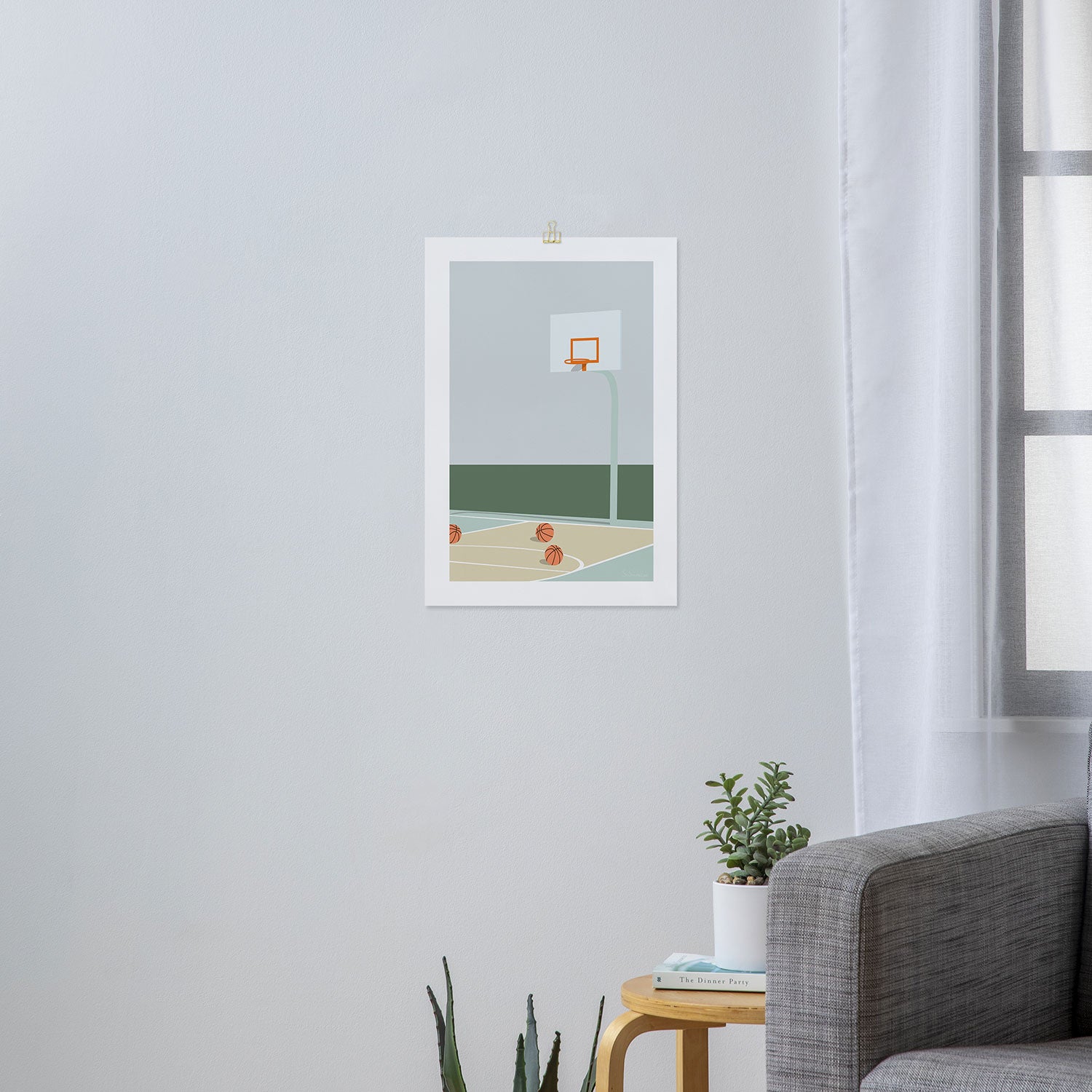 BLIV HJEMME No.02 Art Print Gallery Image 3