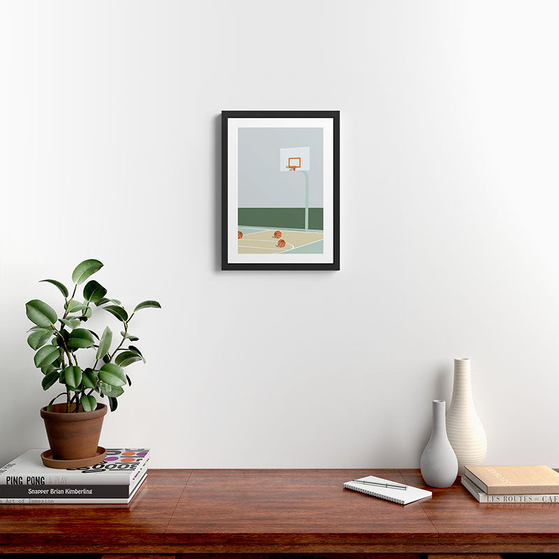 BLIV HJEMME No.02 Framed Art Print Gallery Image 2