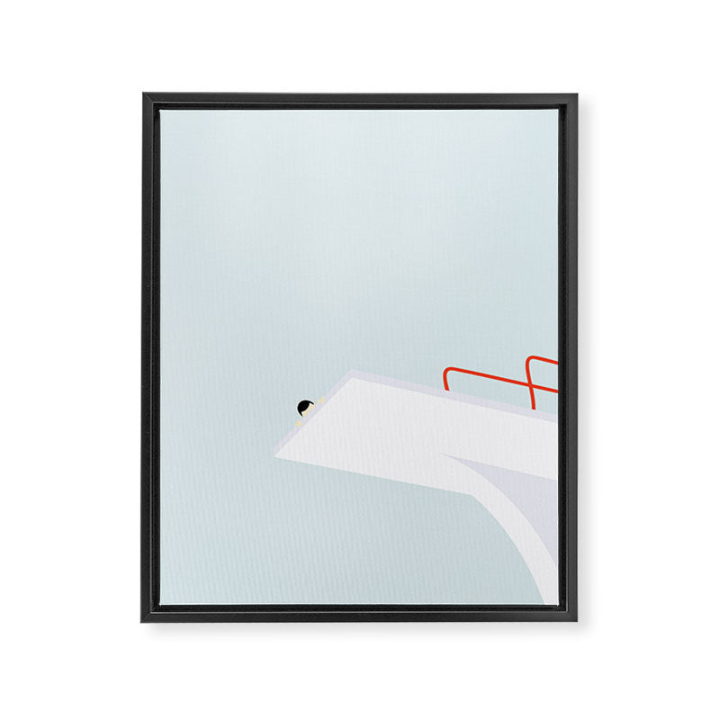 HØJDESKRÆK Framed Canvas Print Gallery Image 6