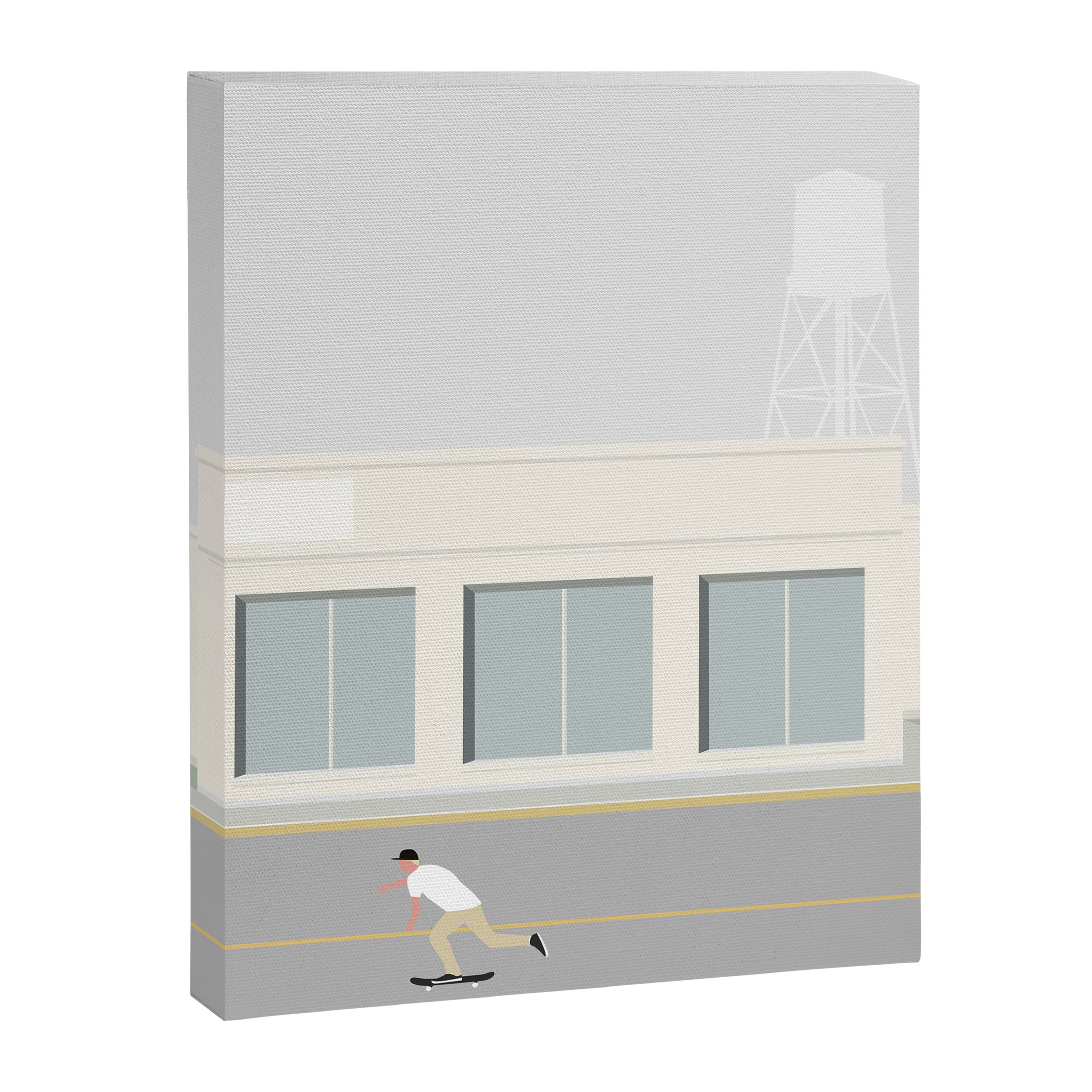 SKATEBOARD TUR Canvas Print Gallery Image 6