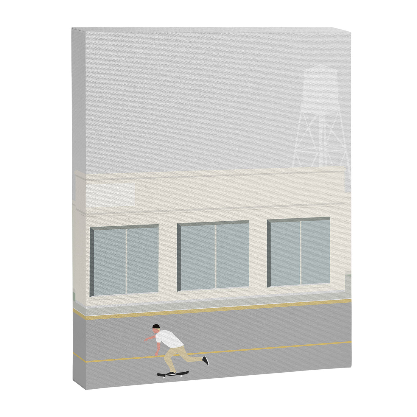 SKATEBOARD TUR Canvas Print