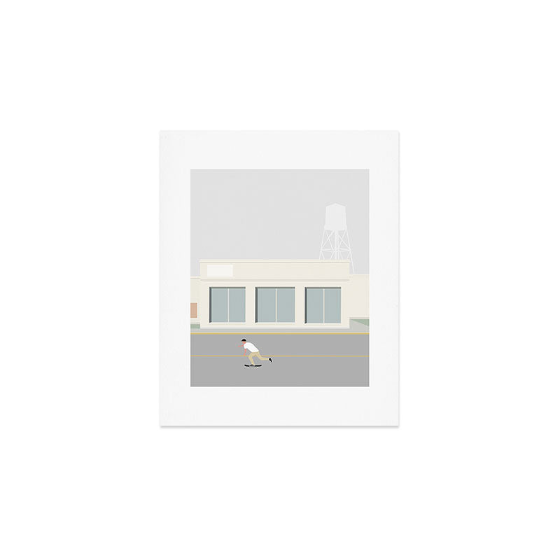 SKATEBOARD TUR Art Print Gallery Image 1