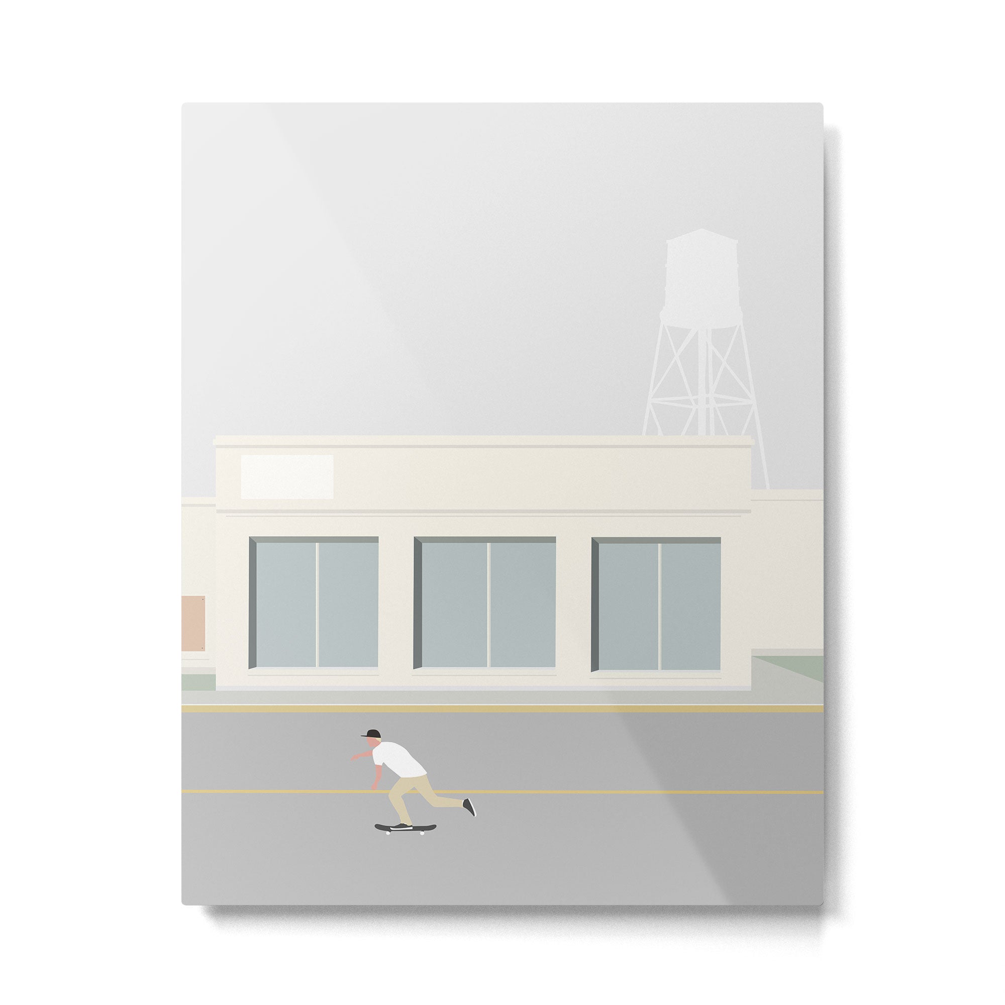 SKATEBOARD TUR Metal Print Gallery Image 4