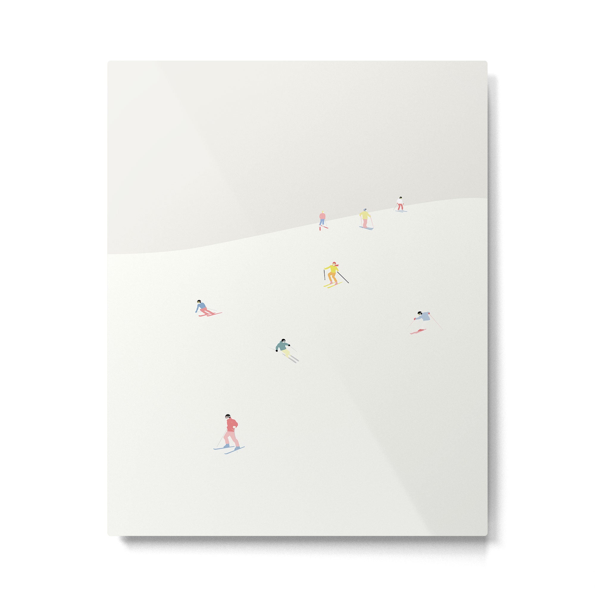 SKIBAKKEN Metal Print Gallery Image 4