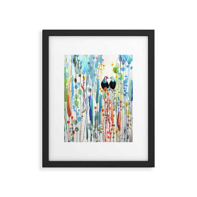 belle histoire Framed Art Print Gallery Image 5